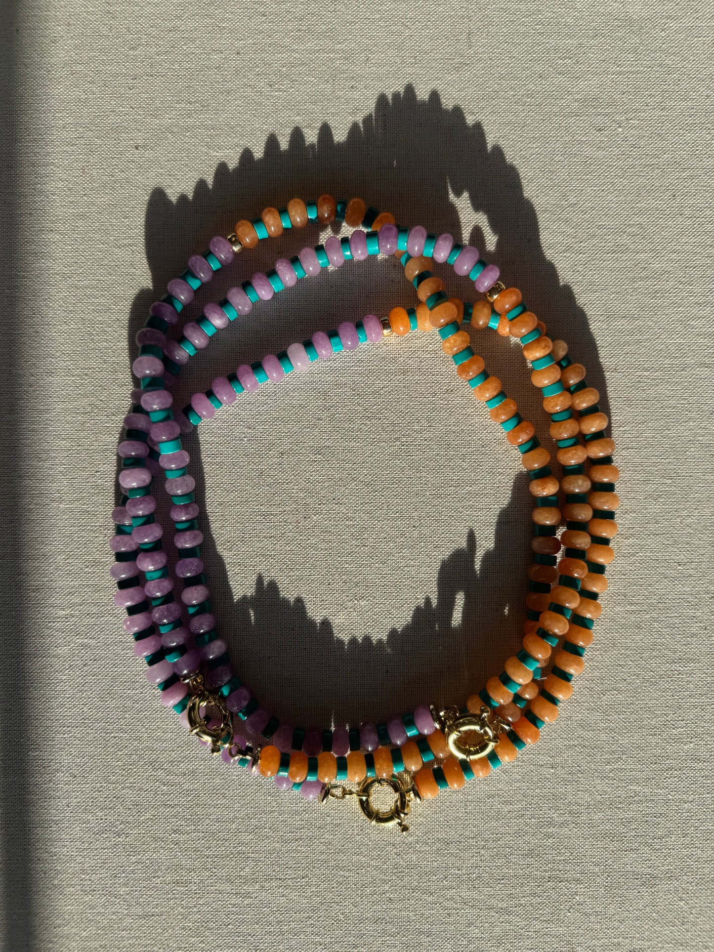 Rivieras - Jade Beaded Necklace