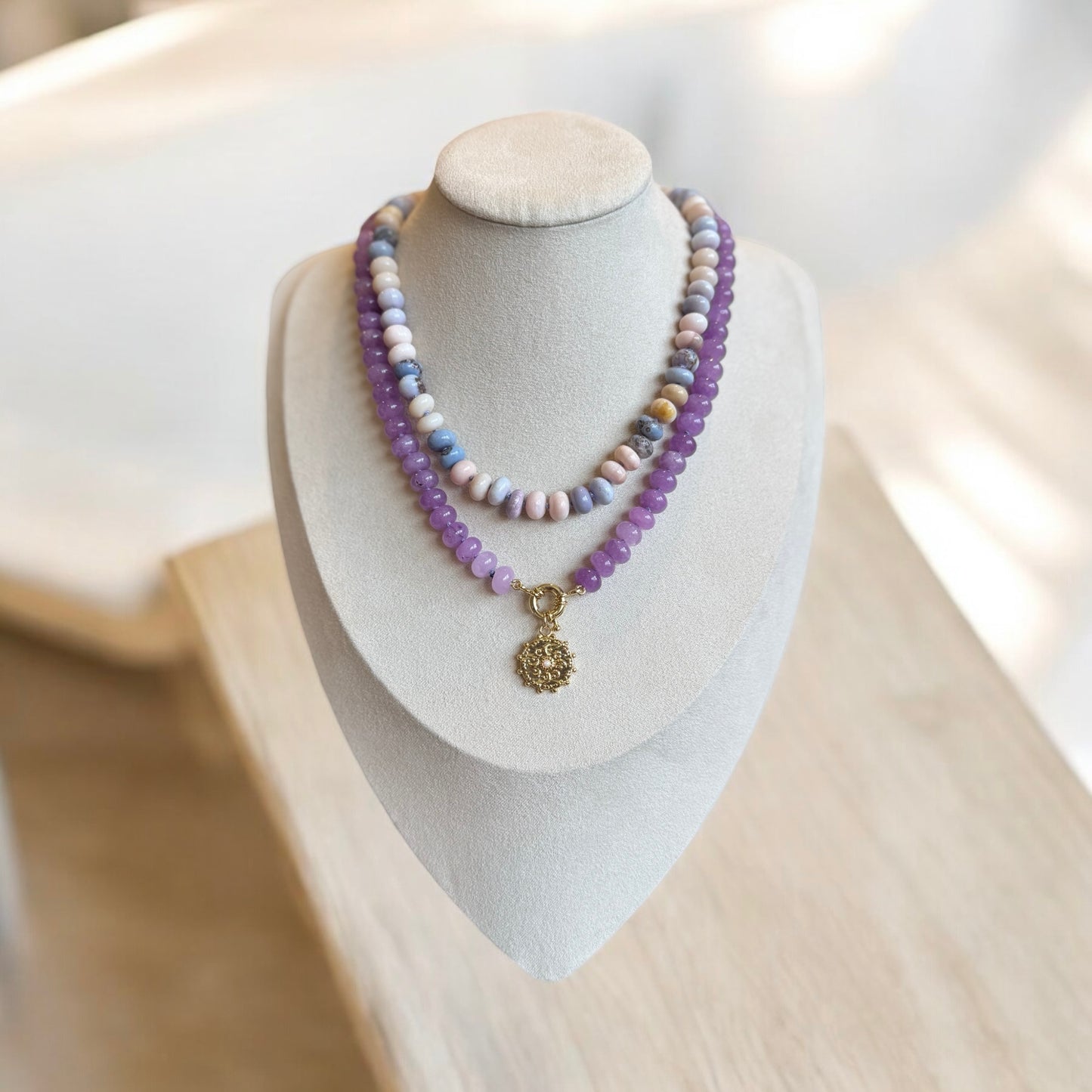 Sofia Necklace - Candy Opal