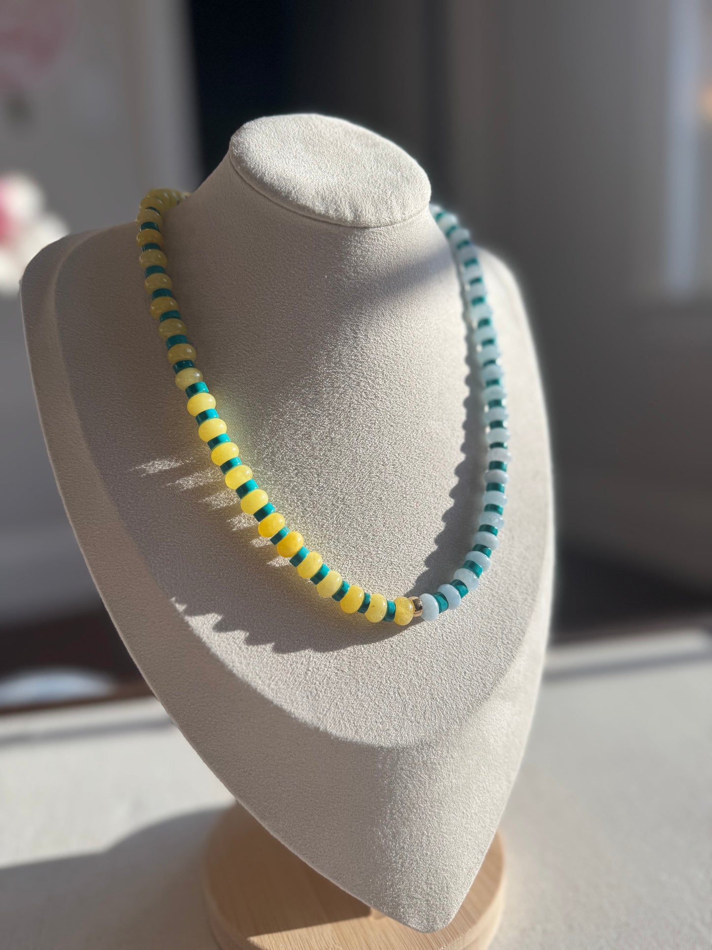 Rivieras - Jade Beaded Necklace
