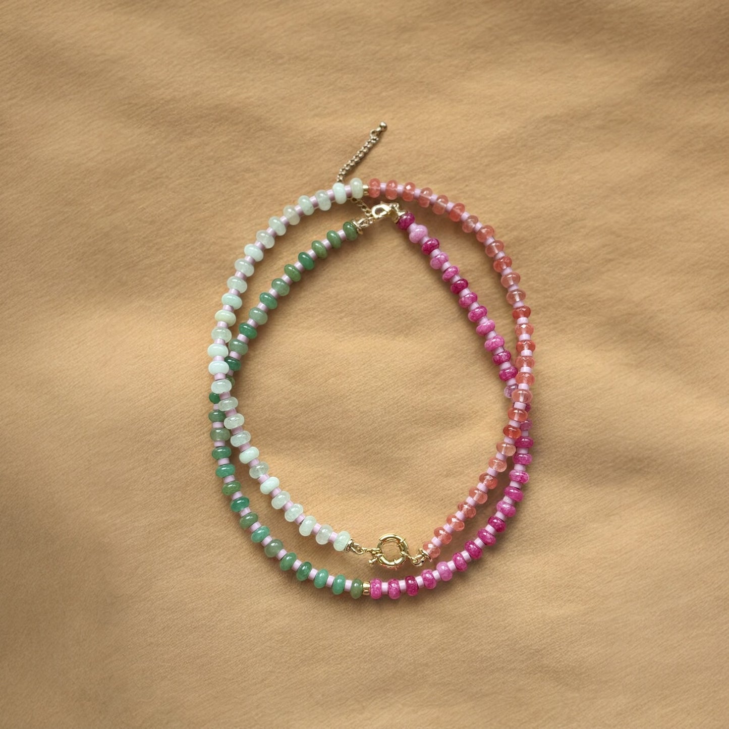 Rivieras - Jade Beaded Necklace
