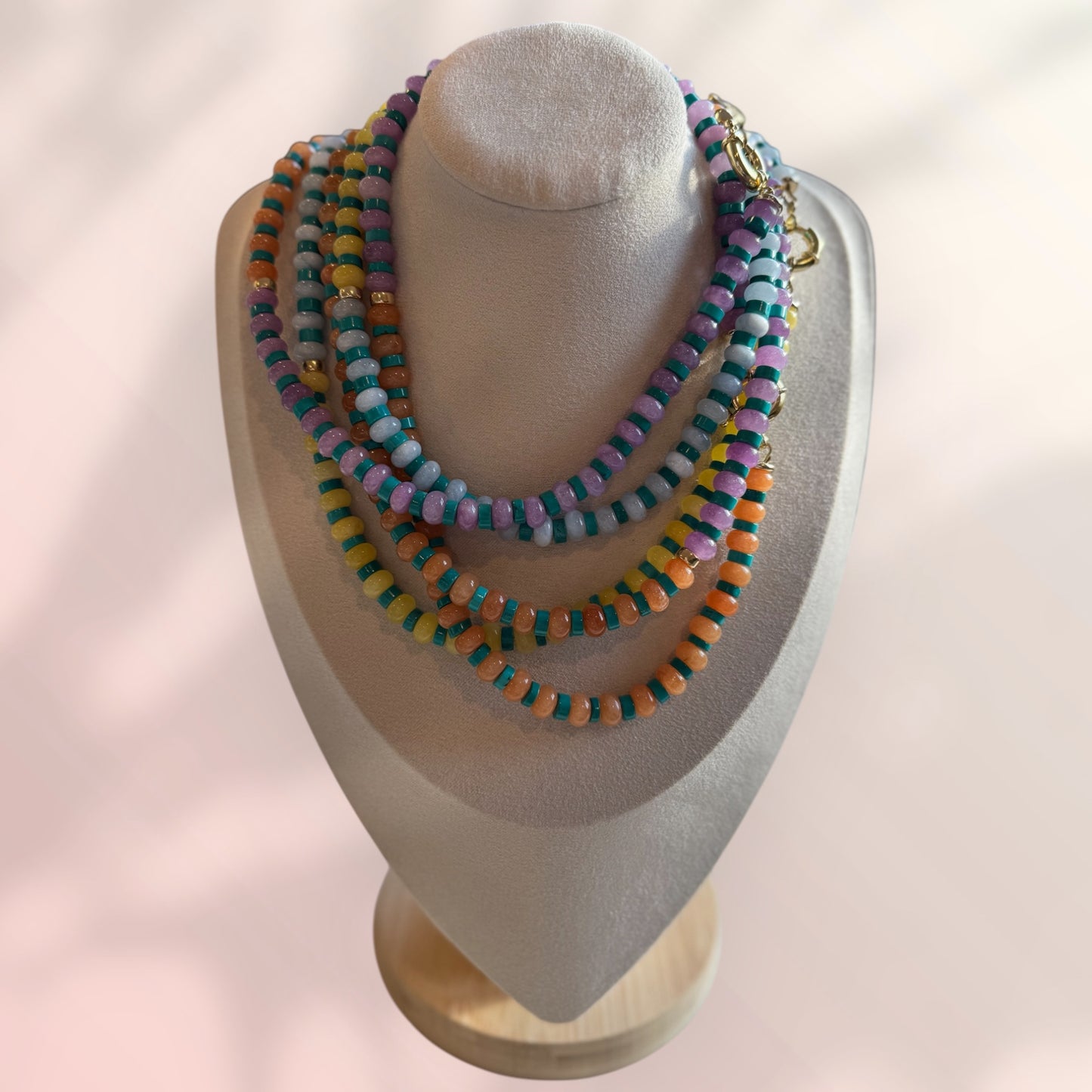 Rivieras - Jade Beaded Necklace